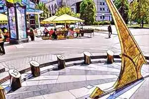 Застывшие жители Белого города