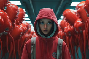 Фотография квеста-анимации Игра в кальмара от компании Зайка моя (Фото 1)